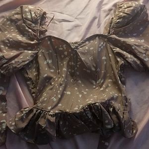 Dust Rose Cottagcore Shirt | Milk & Honey | Small